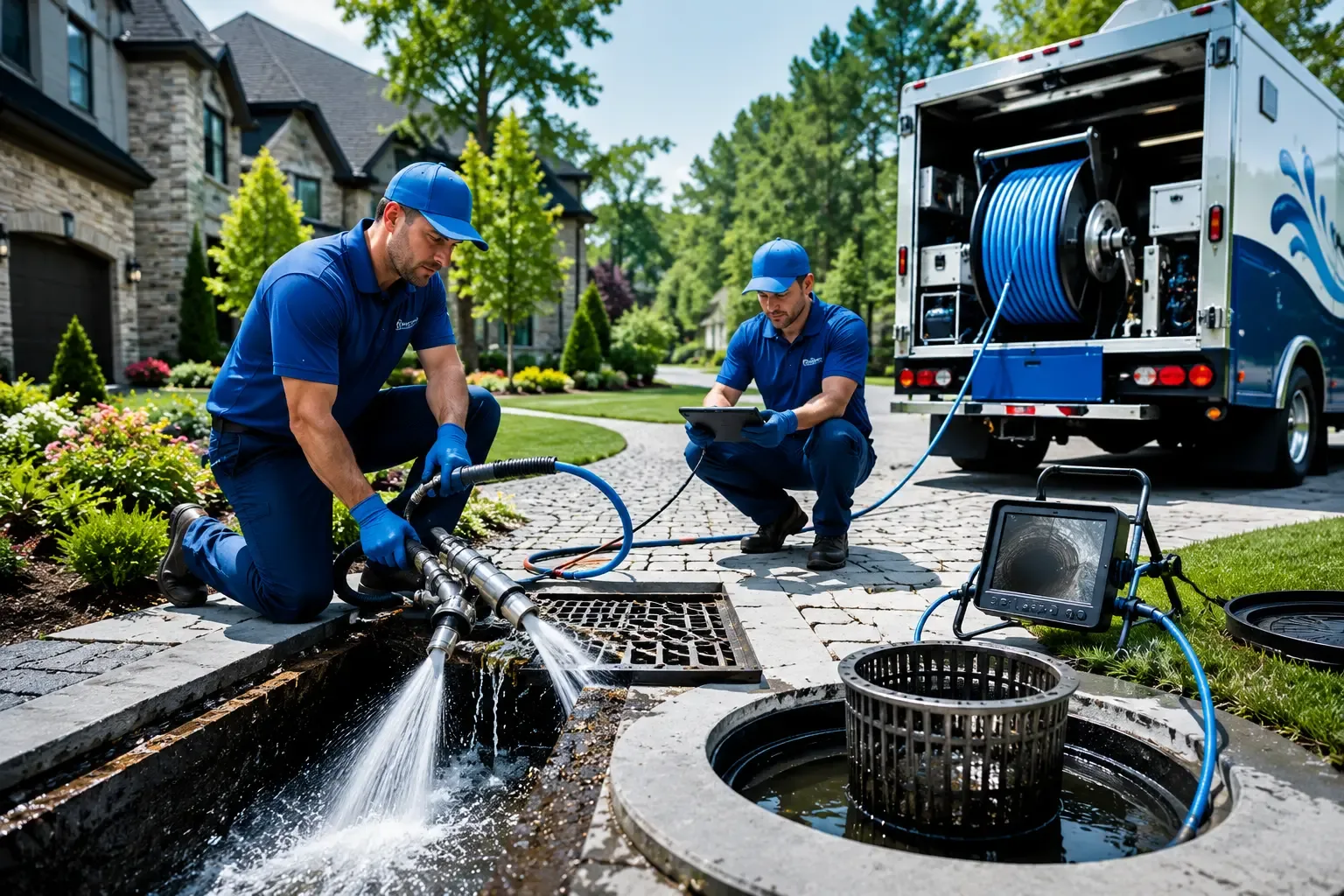 Local outdoor drain cleaning professionals in Coulters, PA